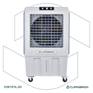Cód 3776 - CLIMATIZADOR PORTATIL CLIMABRISA 220V I5
